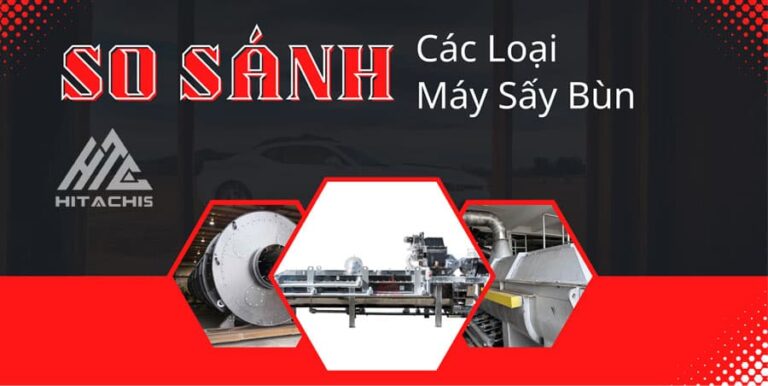 Các loại máy sấy bùn